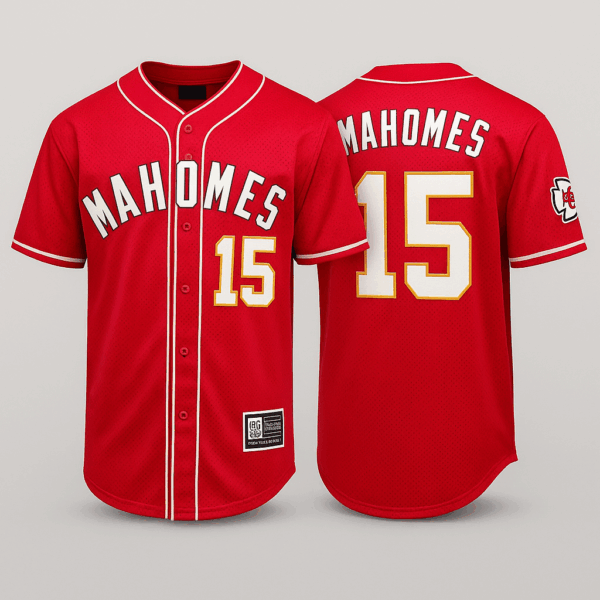 Men’s Pro Standard Patrick Mahomes #15 Red Mesh Kansas City Chiefs Jersey