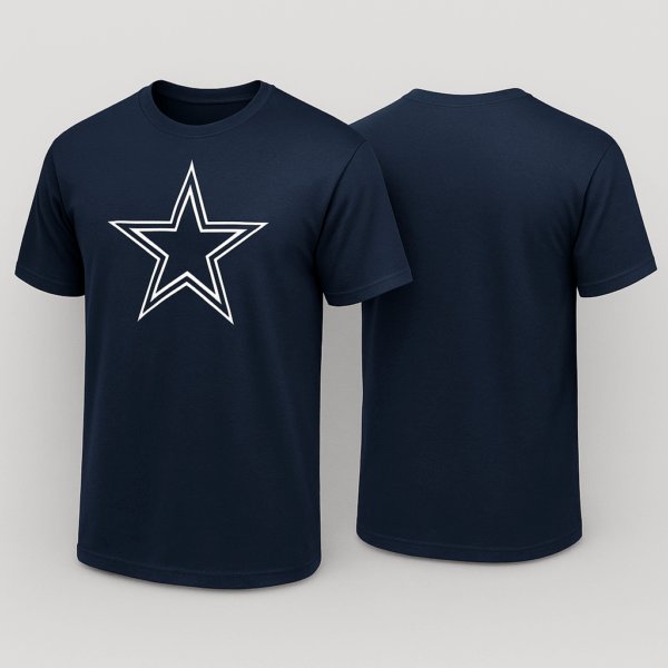 Men’s Dallas Cowboys Navy Primary Logo T-Shirt